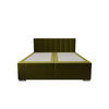 BOXBETT ZILANO 2 mit Matratze H3 und Topper 160x200 Itaka 65 - Grün, Holz/Textil (160/200cm) - Bedante