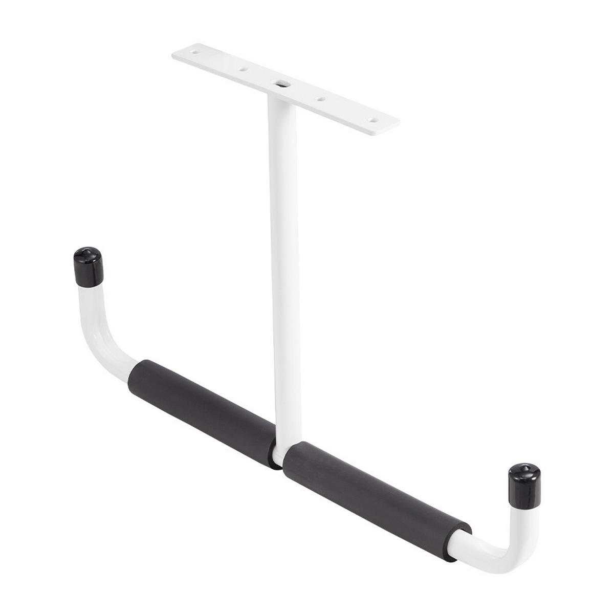 DECKENHAKEN 4 Stück T-förmige in Weiß Vielseitig einsetzbar Belastbarkeit 43,5 x 29 cm - Weiß, Metall (29/1/43.5cm) - Livingandhome