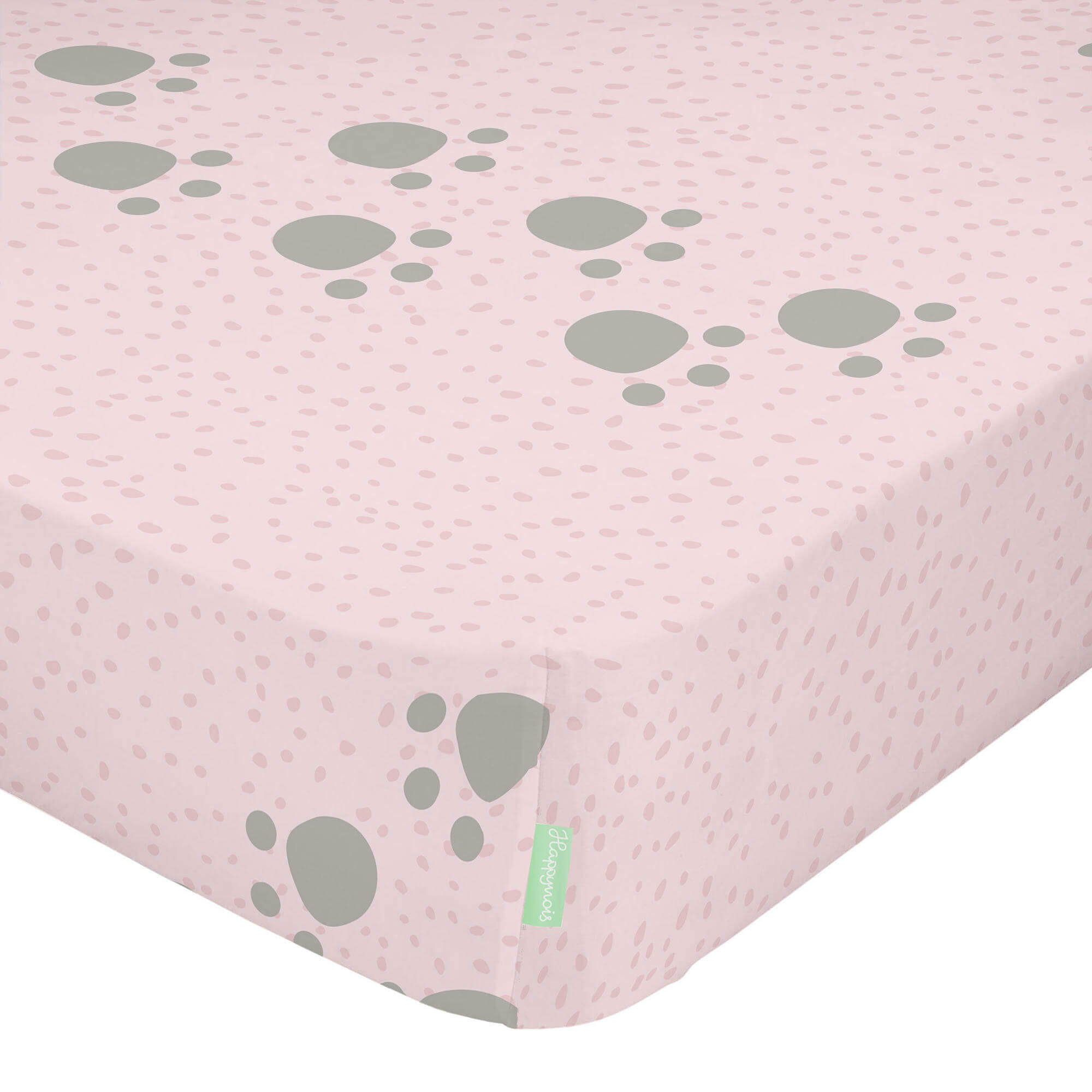 SPANNBETTTUCH kitty 60x120x14 cm (kinderbett) mehrfarbig - Multicolor, Textil (60/120cm) - Happy Friday