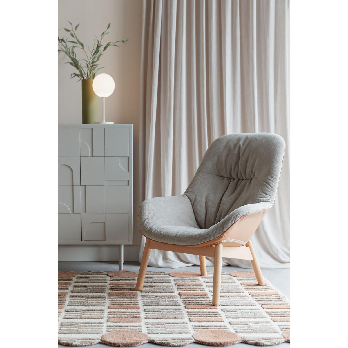 TEPPICH Mundra 160x230 cm - Beige, Textil (160/230cm) - Housecraft Living