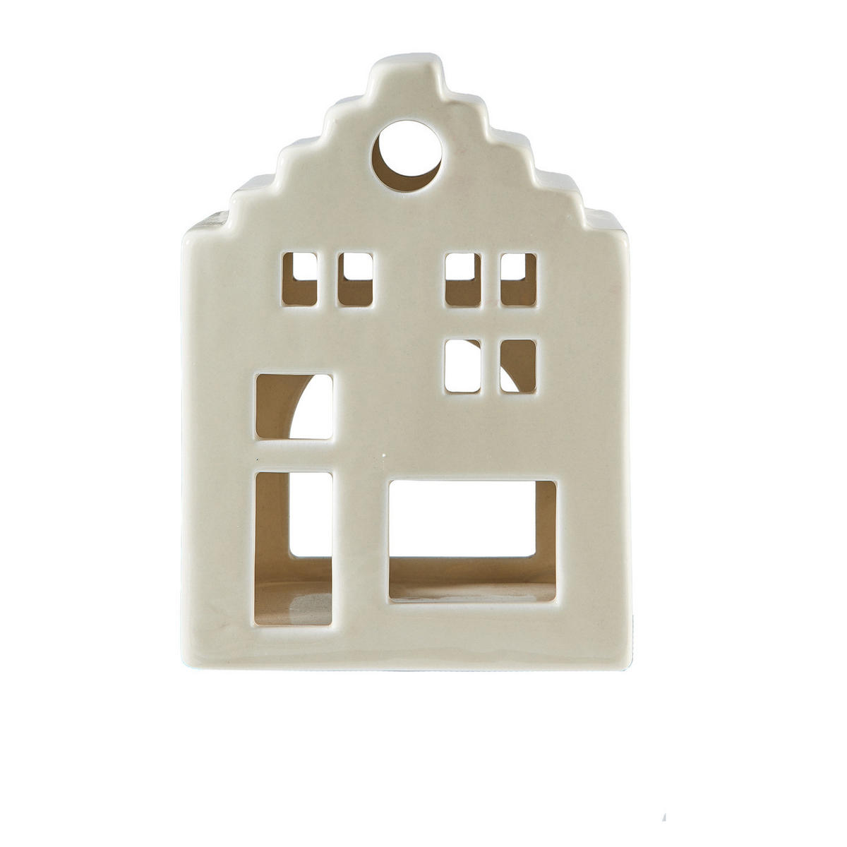 TEELICHTHAUS Delft - Beige, Keramik (8cm) - Butlers