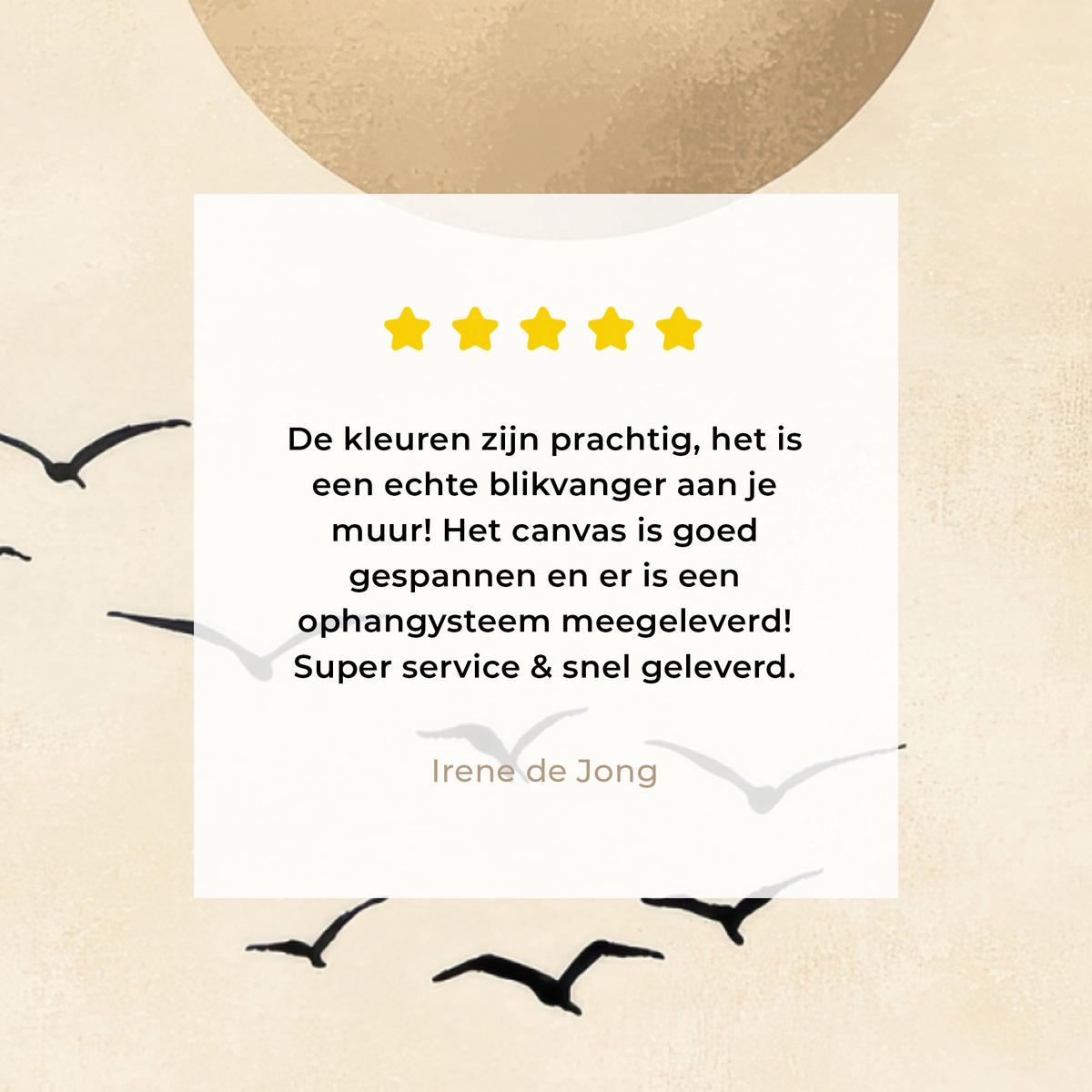 LEINWANDBILD Landschaft - Japandi - Vogel Room Decor 30x40 cm - Beige, Textil (30/40cm) - MuchoWow