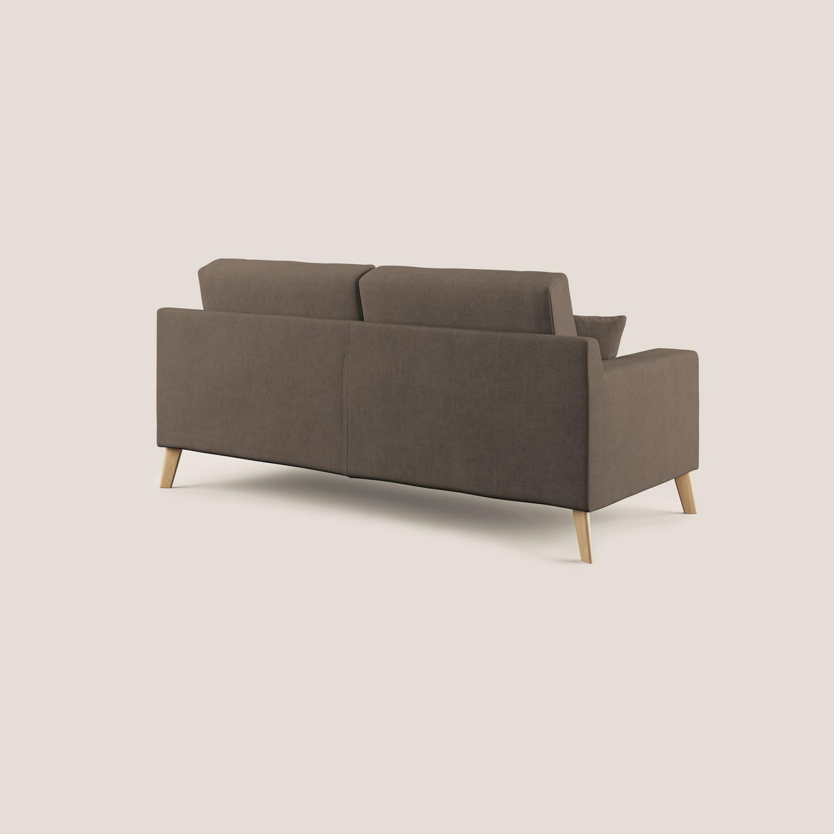LINEARSOFA Danish - Braun, Textil (206/95/91cm) - Divani.store