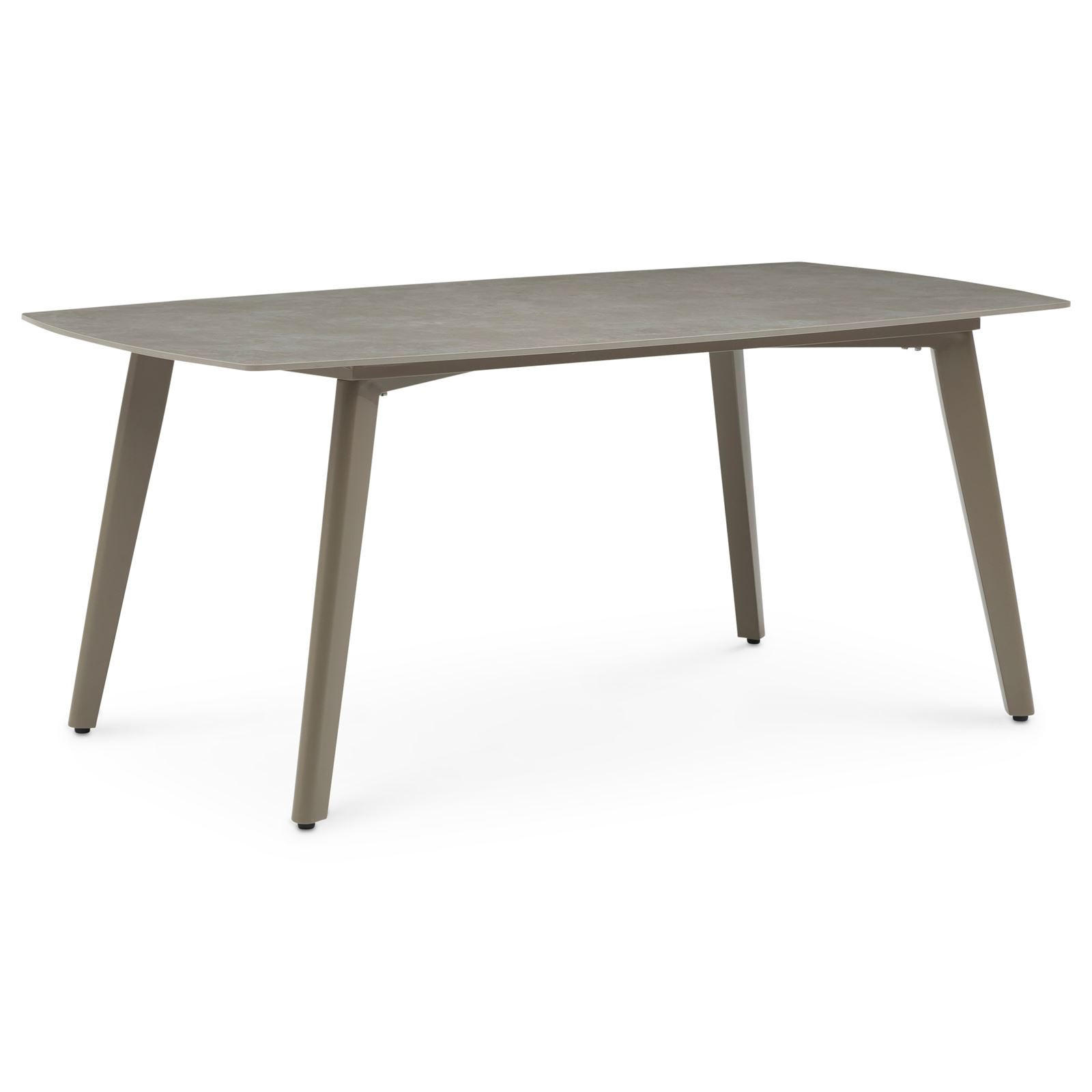 Idimex Gartentisch Champagner 180x75x90 cm