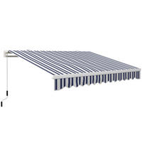 MARKISE Weiß 395.0/245.0/350.0cm - Weiß, Metall (245/350/395cm)