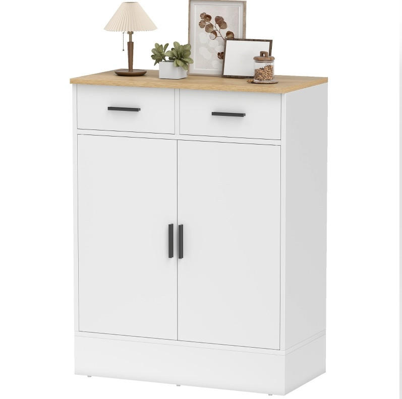 Ivmeu Sideboard Weiß 68.6x90.3x35 cm