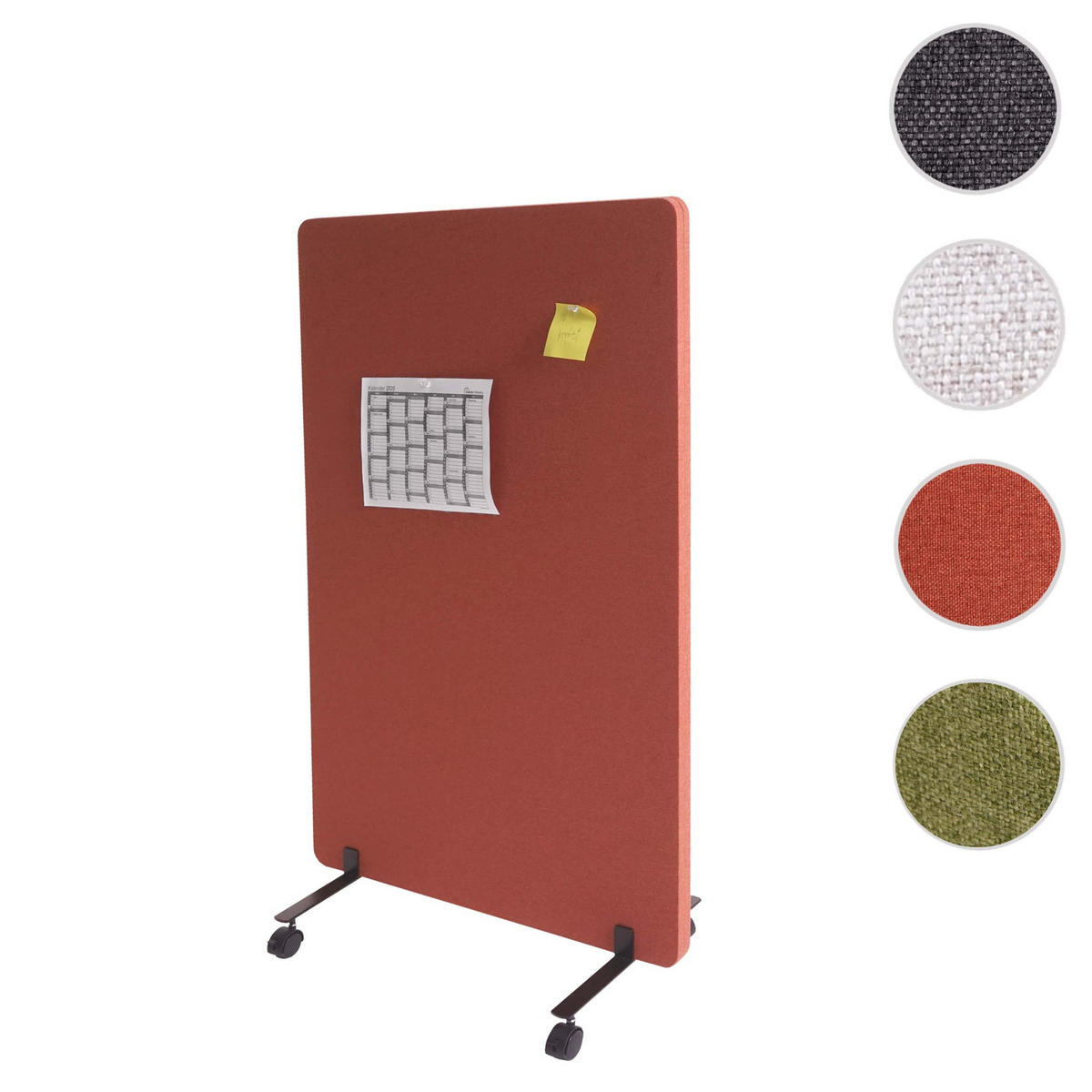 AKUSTIK-TRENNWAND Braun - Braun, Textil (80/127/39cm) - MCW