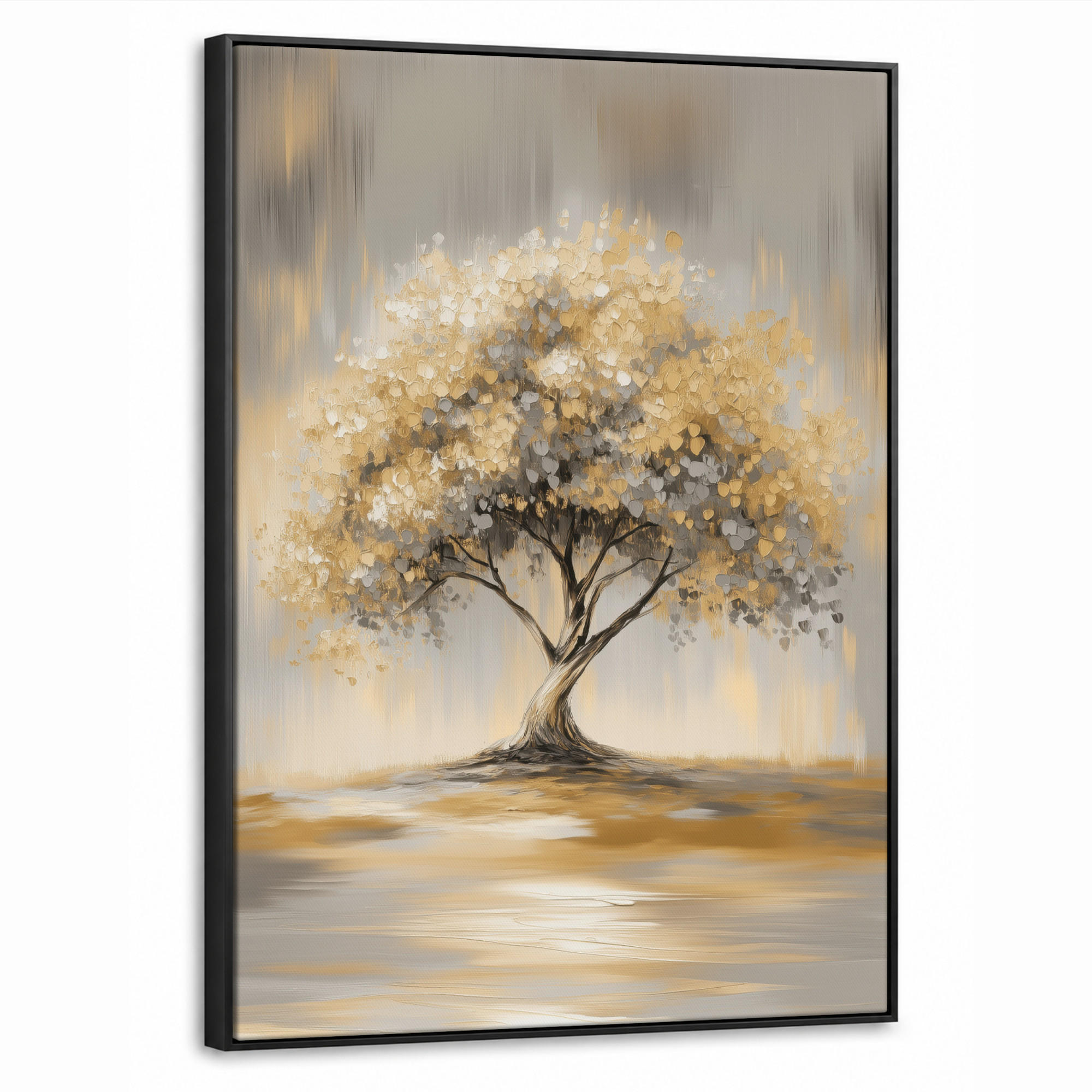 MuchoWow Leinwand Beige 60x80 cm