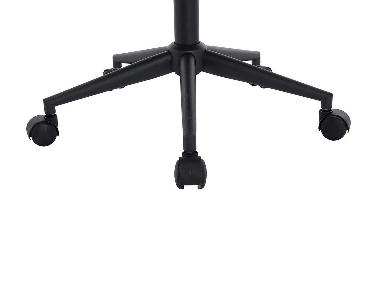 BÜROSTUHL ohne Armlehnen - 59 cm x 60 cm - stoff - weiß Pega - Weiß, Textil (59/86/60cm) - Vente-Unique