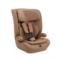 KINDERSITZ i-Flow (76-150cm) braun i-Size, verstellbare Kopfstütze, 5-Punkt-Gurt, Polyester, Seitenschutz - Braun, Kunststoff (29/59/49cm) - Kikka boo