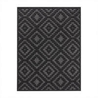 OUTDOORTEPPICH Ethno Anthrazit 80 x 150 cm - Anthrazit, Kunststoff (80/150cm) - TT Home