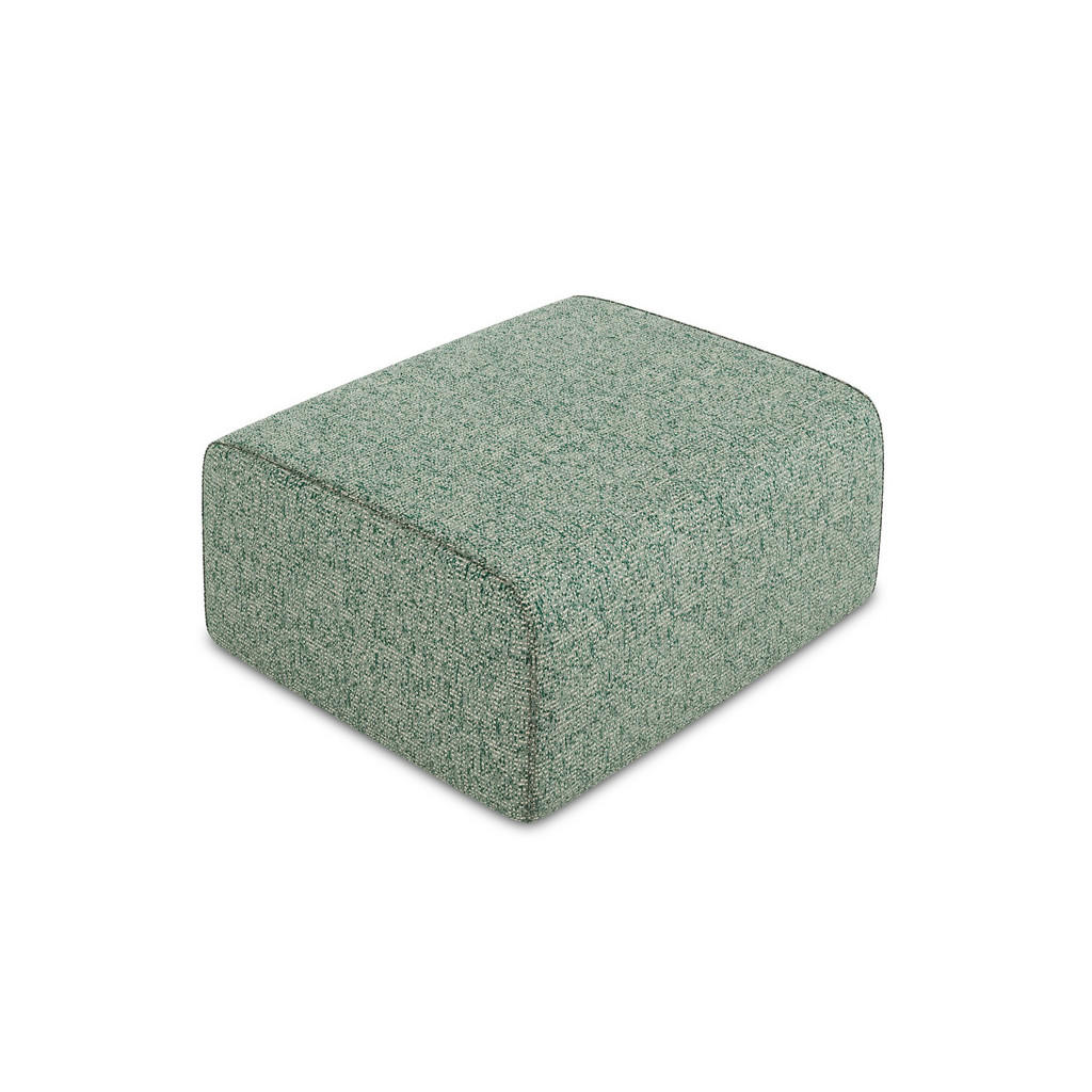 Thumbnail - Makamii Pouf, Hellgrün, Textil, 1-Sitzer, Füllung: Schaumstoff, 90x80x60 cm, Made in EU, Wohnzimmer, Hocker, Sitzhocker