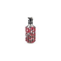 SPORTFLASCHE - Funktion 2 in 1 Massageroller - Rot Metall - Rot, Metall (1.2L) - Mobot