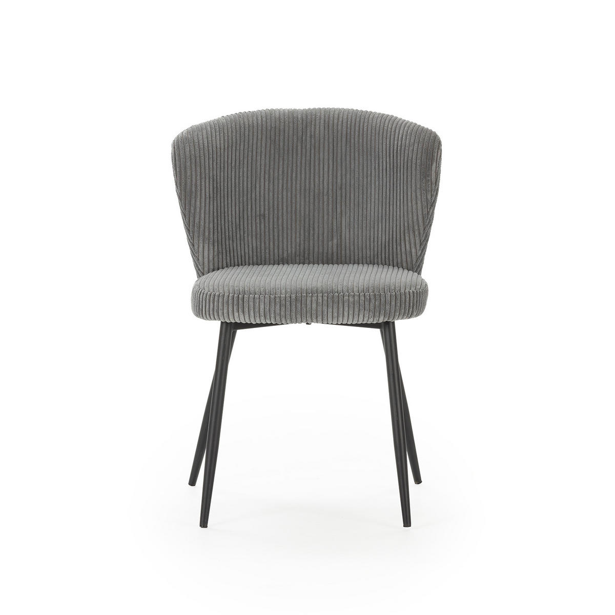 ESSZIMMERSTUHL Megan Grau 47/58/47 cm - Grau, Textil (58/47/47cm) - Calicosy