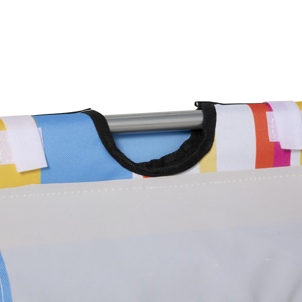 LIEGENAUFLAGE 2er-Set aus Polyester 124x53x4 cm Multicolor mit verstellbarer Rückenlehne - Multicolor, Textil (53/4/124cm) - Modfu