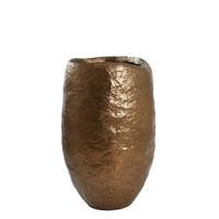 VASE Tingri Bronze Ø59/90 cm - Bronzefarben, Stein (90cm) - Light & Living