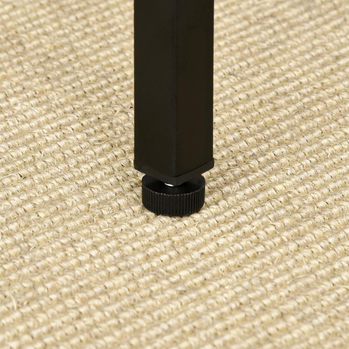 BARTISCH-SET, Spanplatte, Stahl, Eiche - Eichefarben, Kunststoff (60/88/100cm) - HOMCOM