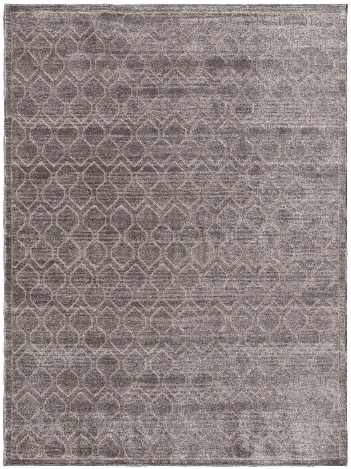 TEPPICH Daisy Grau 66x110 cm - Grau, Textil (66/110cm) - benuta