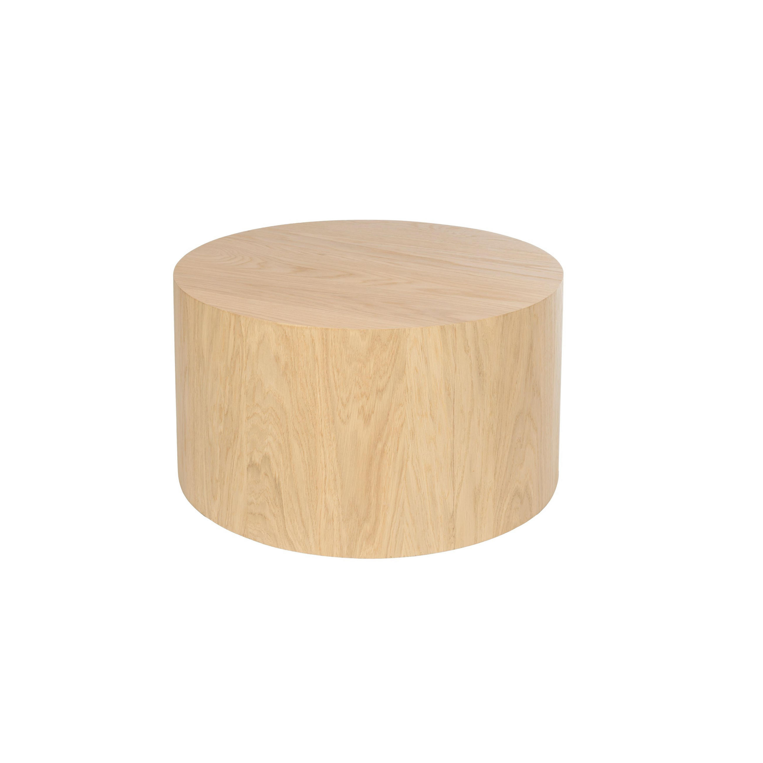 BEISTELLTISCH Silo 60 cm Natural - Naturfarben, Holzwerkstoff (60/60/32cm) - Zuiver