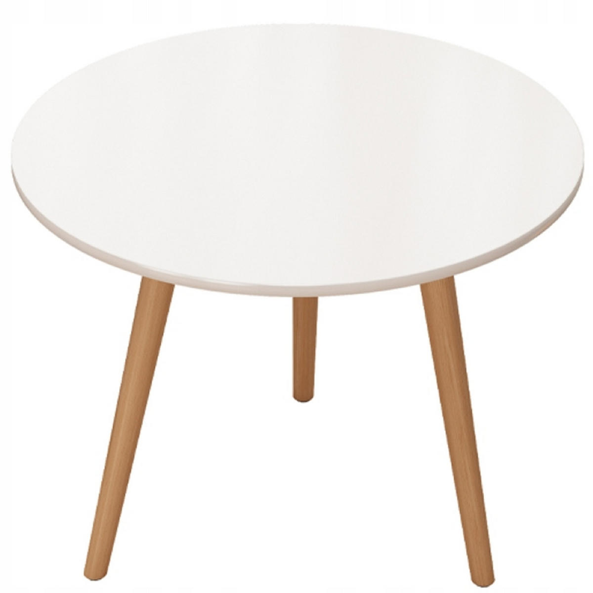 WEISSER Couchtisch 60/60/50 cm - Weiß, Holzwerkstoff (60/60/50cm)