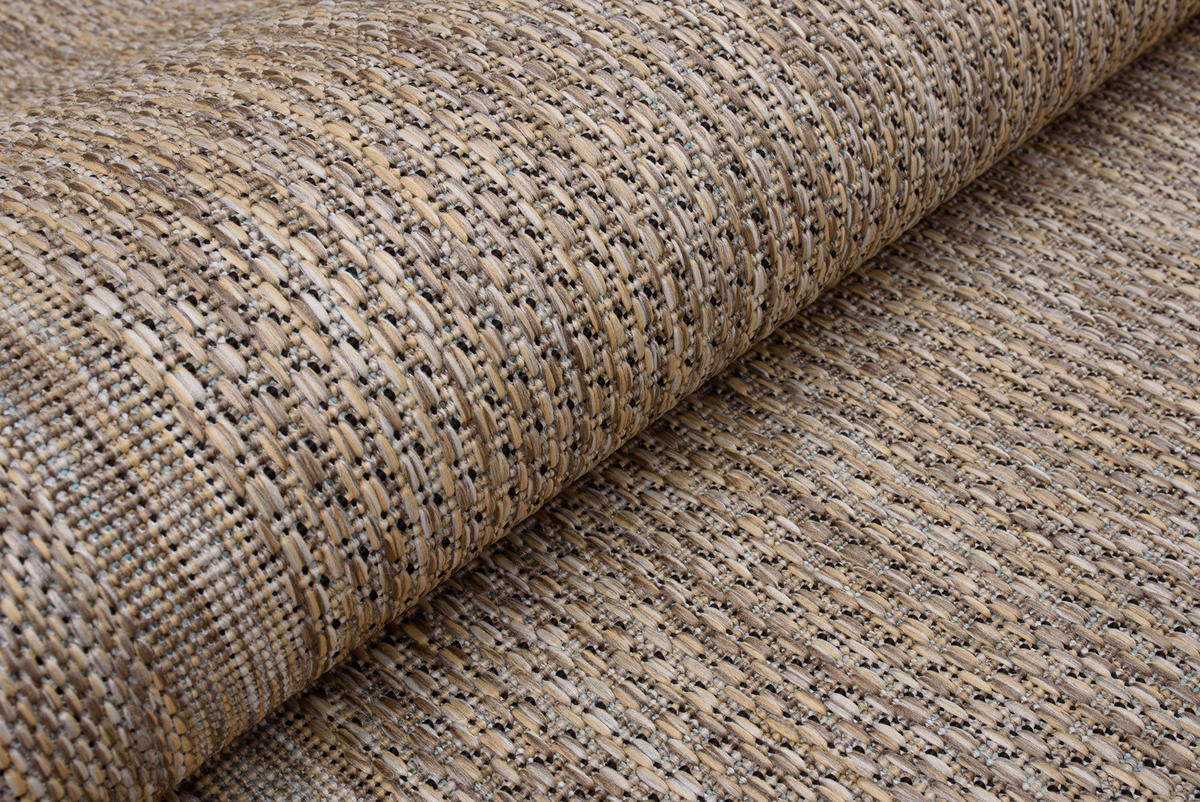 TEPPICH MELISSA Braun 140/200 cm - Braun, Kunststoff (140/200cm) - Tapiso