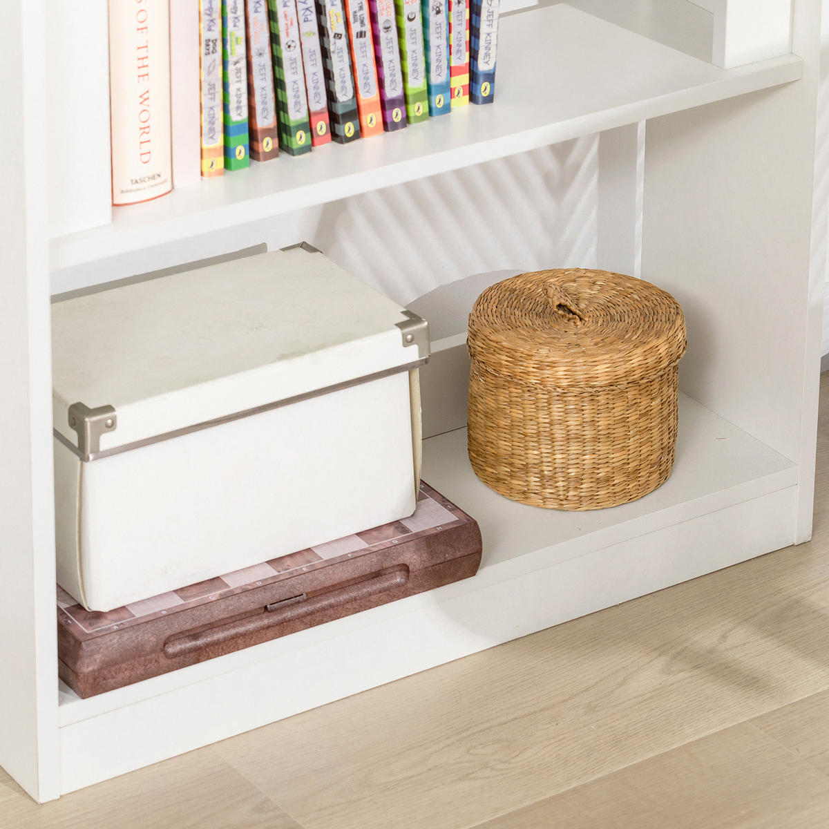 SCHREIBTISCH Weiß - Weiß, Holzwerkstoff (58/64/82cm) - SoBuy