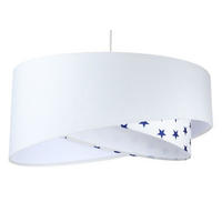 HÄNGELEUCHTE Weiß 50/23 cm - Weiß, Kunststoff (50/1/23cm) - ONZENO