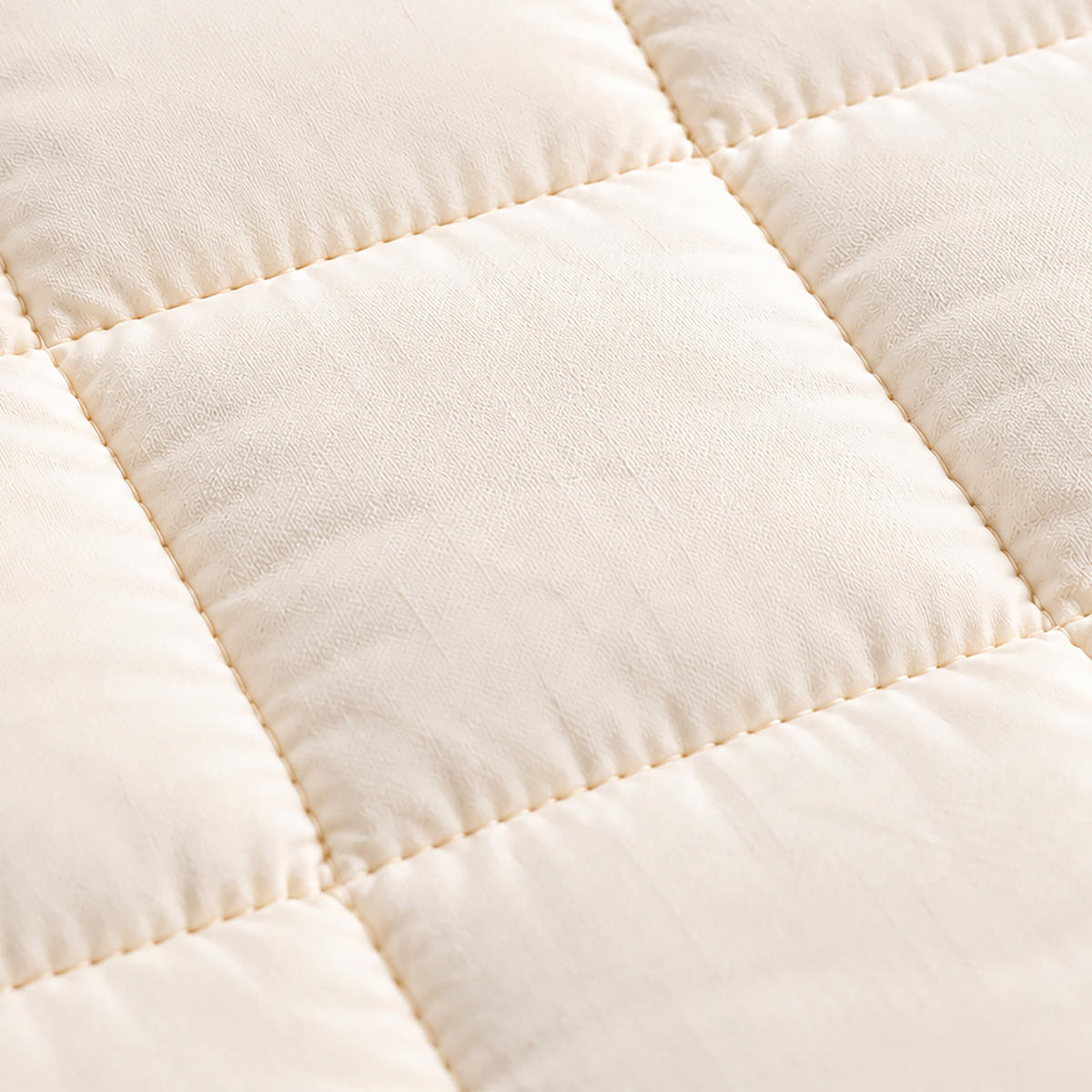 GEWICHTSDECKE Creme 6 kg - Creme, Glas/Textil (200/200cm) - Relaxdays