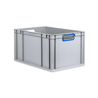 EUROBOX Nextgen Color 32x40x60cm 65 Liter Griffe Blau Offen - Blau, Kunststoff (40/32/60cm) - PROREGAL