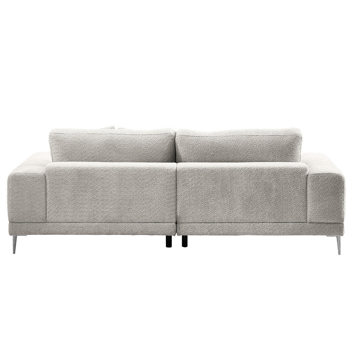 3-SITZER SOFA - Grau, Textil (243/92/103cm) - home24