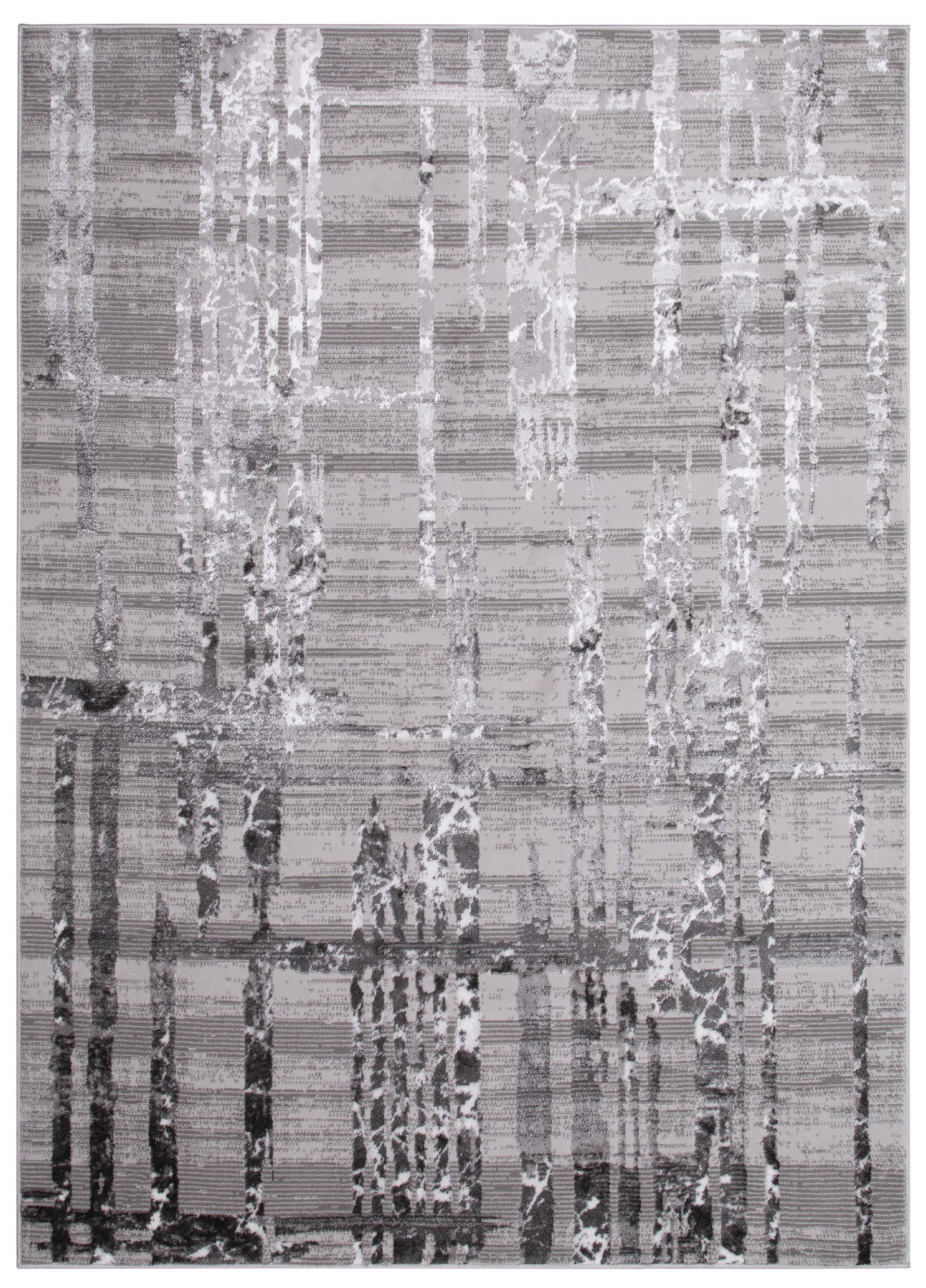 Tapiso Teppich Grau 300x400 cm