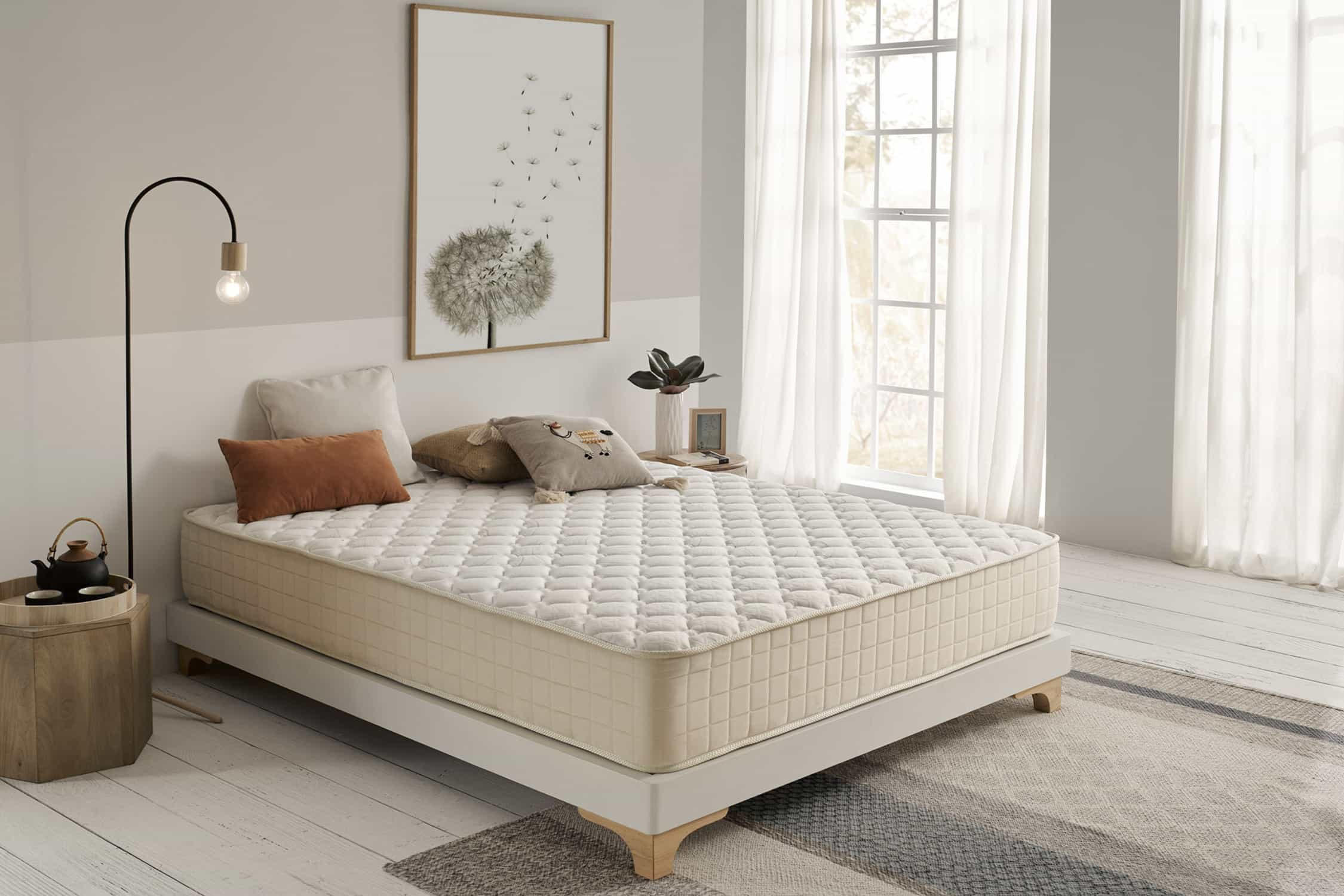 MATRATZE Magic Plus, 30cm, 160x200cm - Beige, Textil (160/200cm) - Moonia