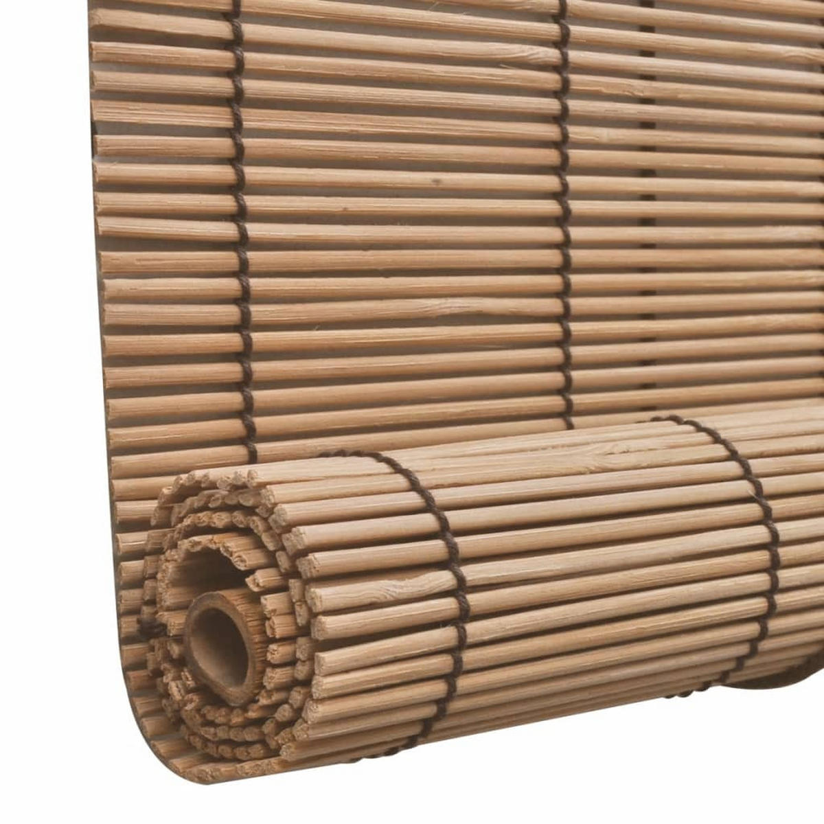 BAMBUSROLLOS 2Er Set 120/220 Cm Braun - Braun, Naturmaterialien (120/220/120cm) - vidaXL