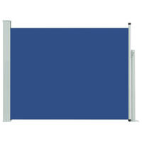 AUSZIEHBARE Seitenmarkise 140x500 cm Blau - Blau, Textil (500/140/500cm) - furnicato