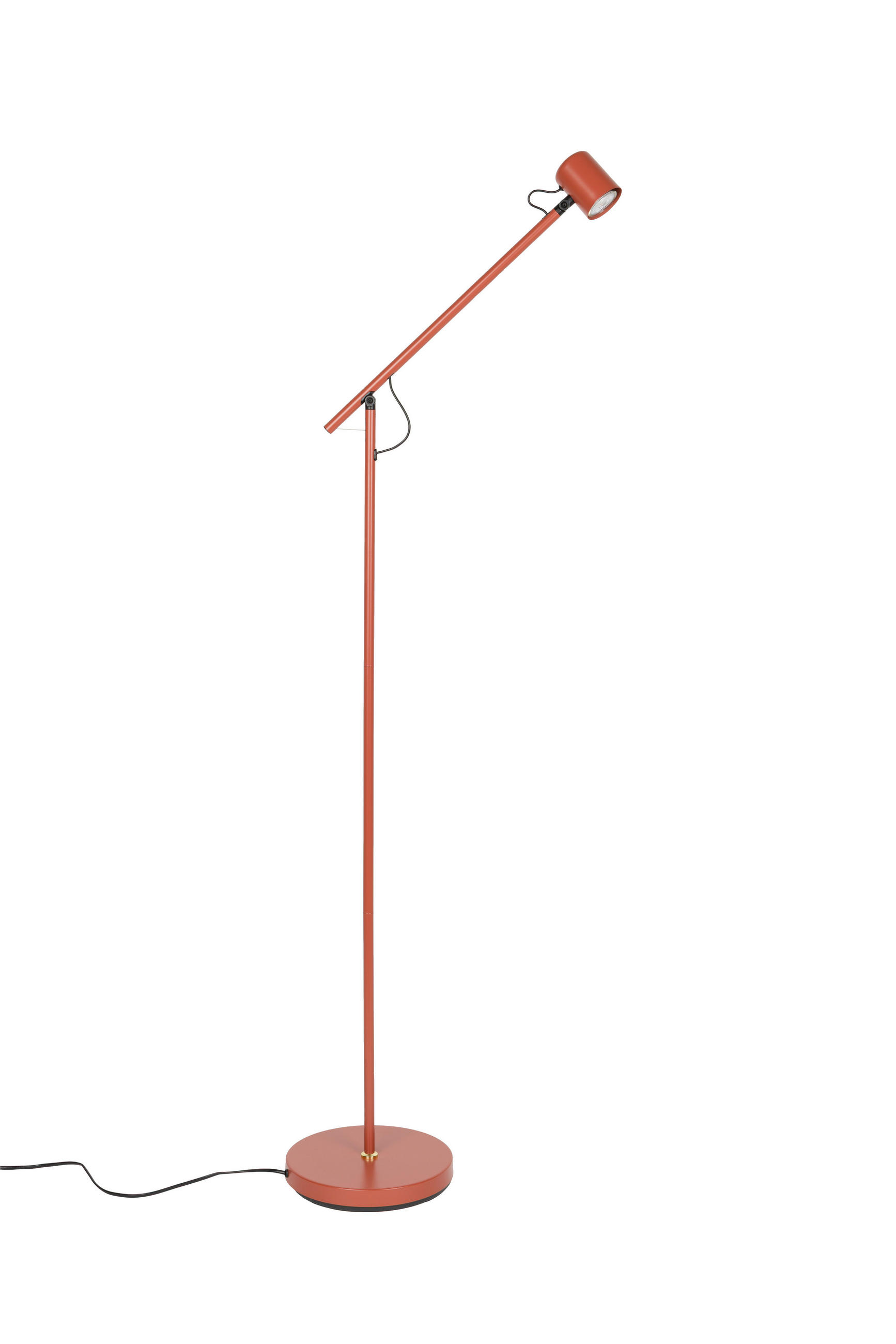 STEHLAMPE Aero - Rot - 57.5/25/120 cm - Rot, Metall (57.5/25/120cm)