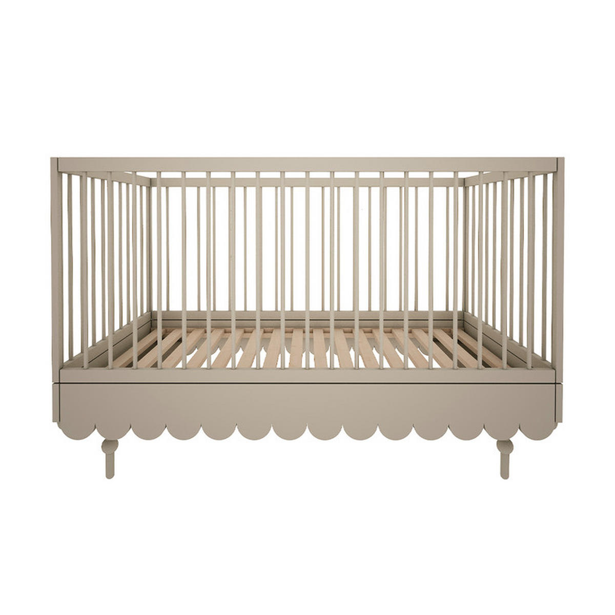 POKOJ PRO MIMINKO 2DÍLNÝ Babushka Olive - zelená barva, kompozitní dřevo (145/99/75cm) - Petits-meubles