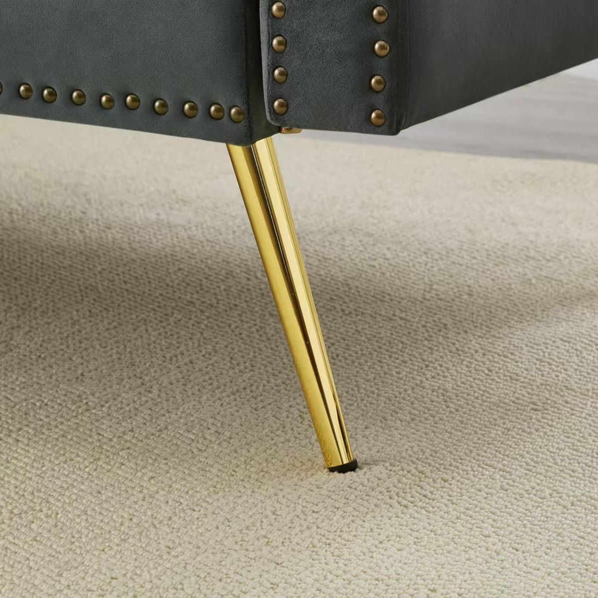 SOFA 2-Sitzer 173/75/70 cm Antikgrau - Grau, Textil (75/70/173cm)