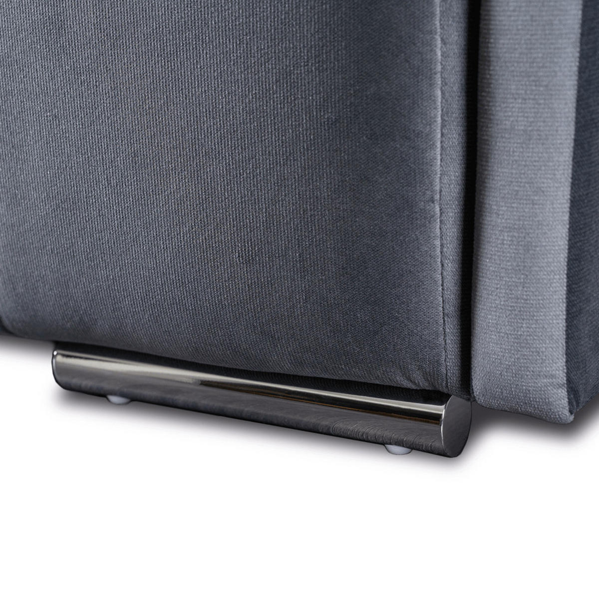 SOFA IBIZA Schlaffunktion Hellgrau - Grau, Holz/Textil (202/93/97cm) - makarowski meble
