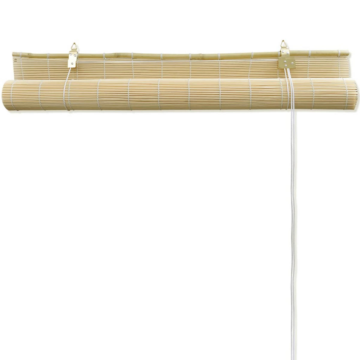 BAMBUSROLLO 140/160 cm Natur - Beige, Naturmaterialien (140/160cm) - vidaXL