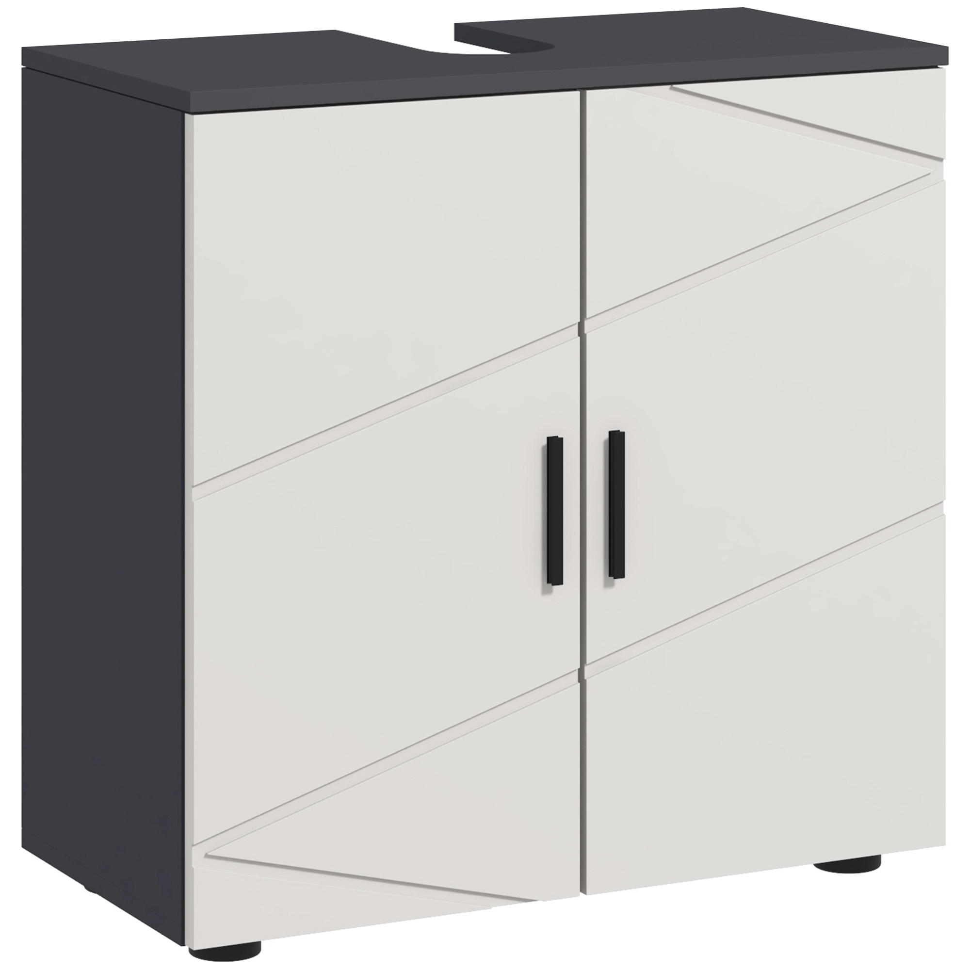 HÄNGESCHRANK Grau 1 Stück - Grau, Kunststoff (60/60/30cm) - GiPP