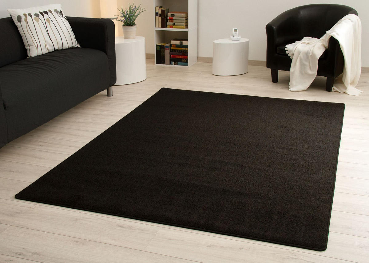MODERNER TEPPICH 140/200 cm Cambridge Young - Schwarz, Textil (140/200cm) - Steffensmeier