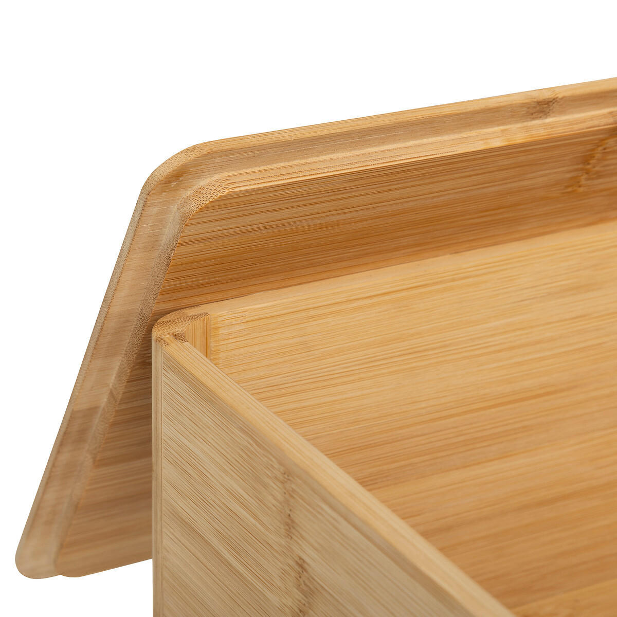 BROTKASTEN Bambus Pain 33,2/20,2/12,7 cm - Braun, Naturmaterialen (20.2/12.7/33.2cm) - 5five Simply Smart