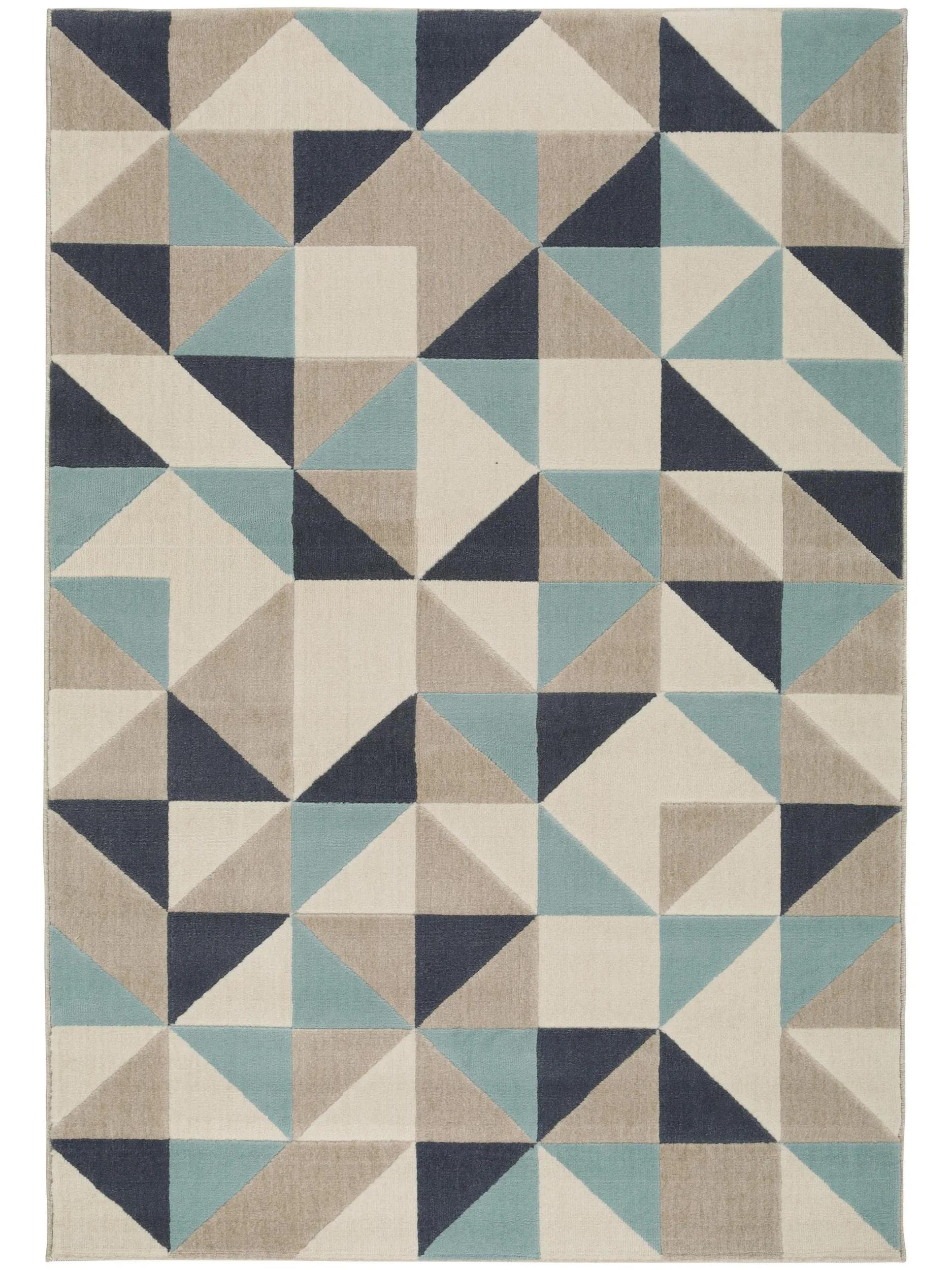 TEPPICH Dessert Blau 120x170 cm - Blau, Textil (120/170cm) - benuta Pop