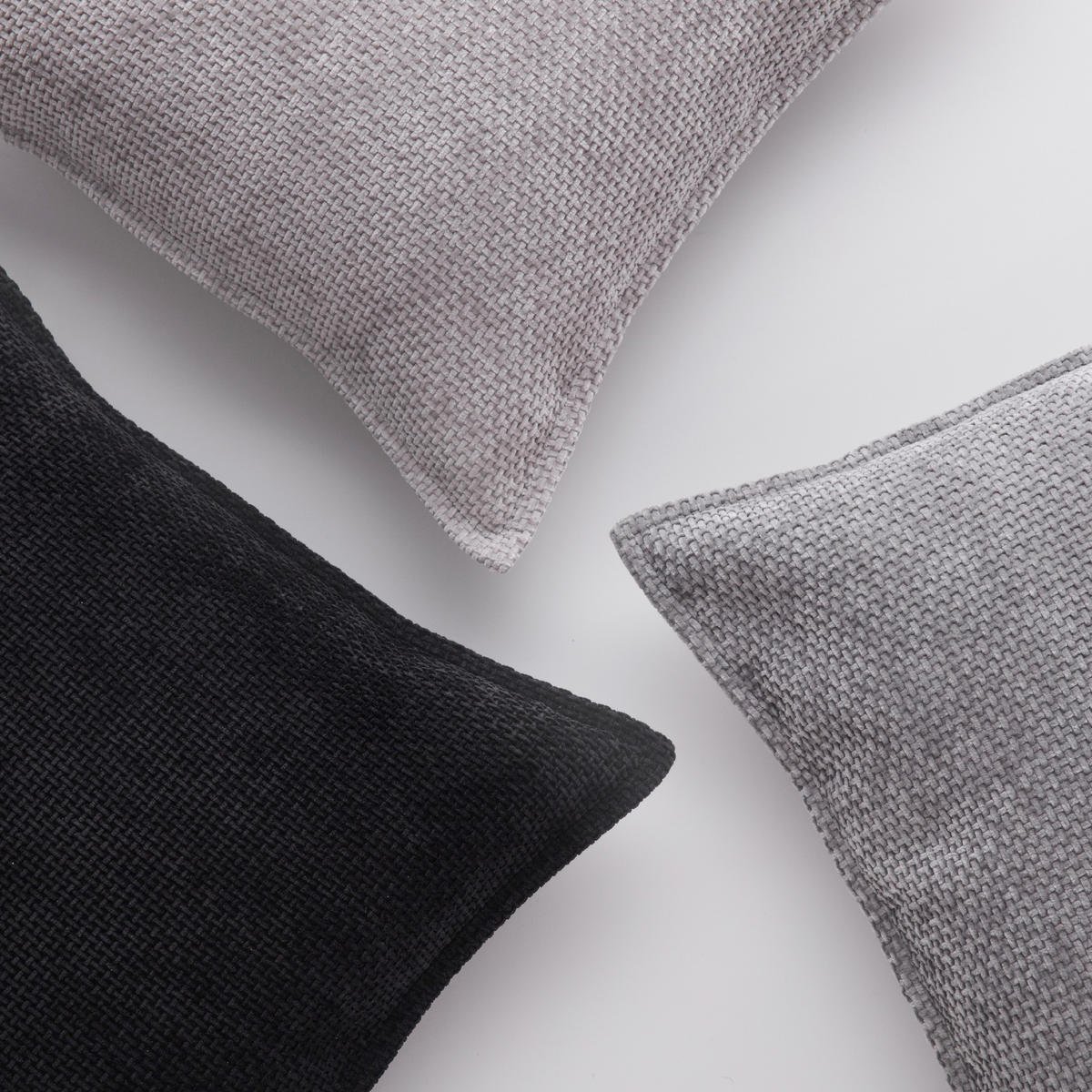 KISSENBEZUG Leila - Grau, Textil (45/45cm) - home&you