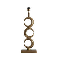 LAMPENFUSS Lune Bronze Ø22/57,5 cm - Bronzefarben, Metall (22/12/57.5cm) - Light & Living