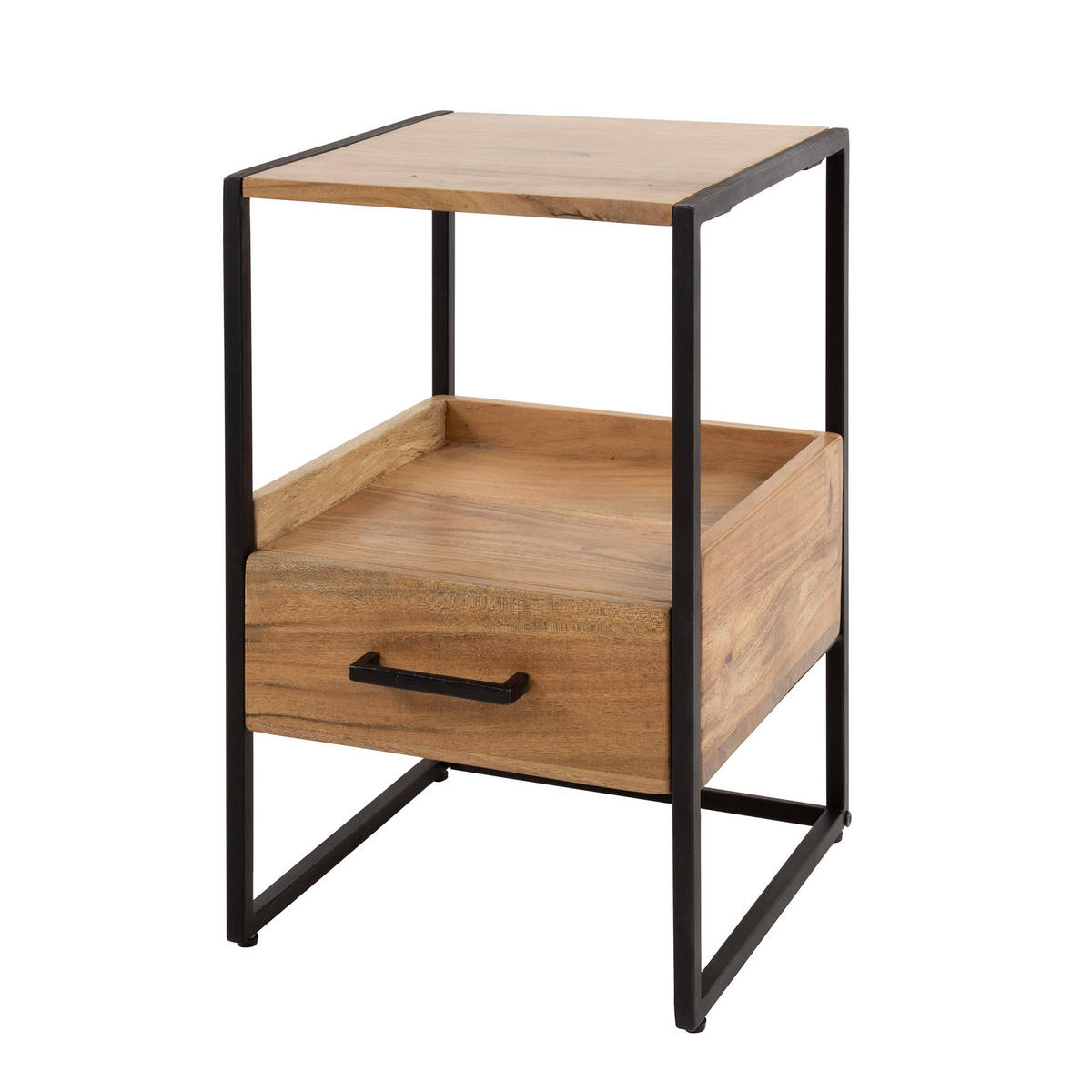 NACHTTISCH Nische Braun 35/35/55 cm - Braun, Holz (35/55/35cm) - Hoyz Collection
