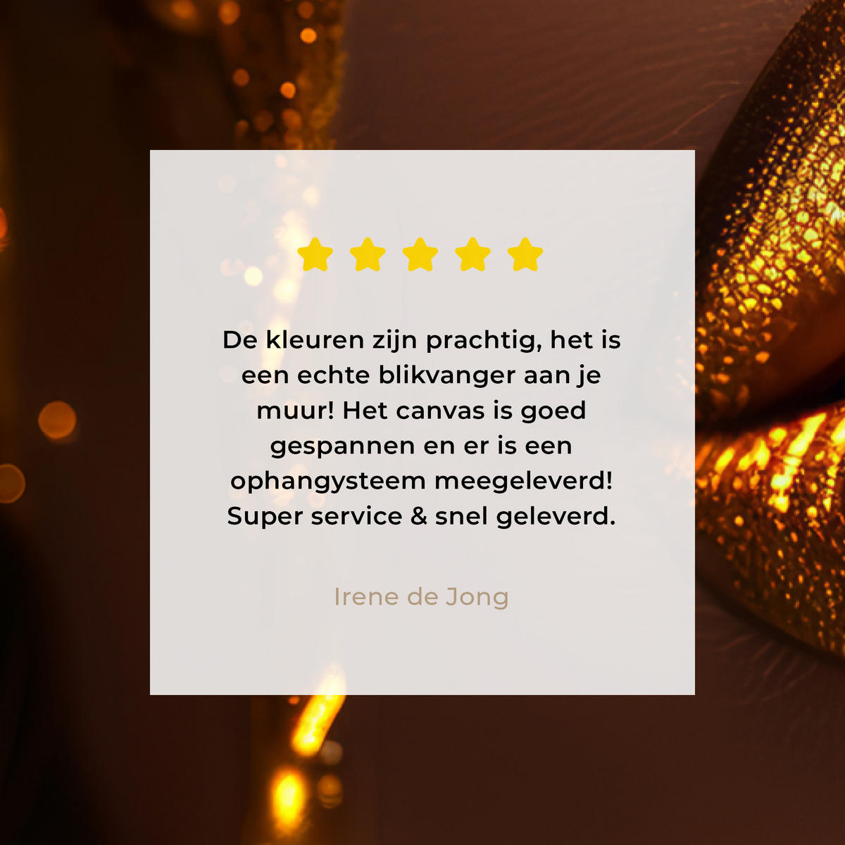 LEINWANDBILD Frau - Gold - Luxus - Porträt Deko XXL 80x120 cm - Goldfarben, Textil (80/120cm) - MuchoWow