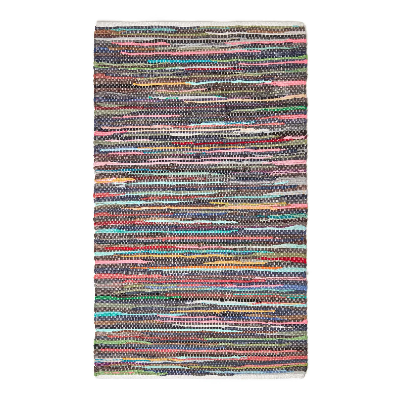 FLICKENTEPPICH bunt gestreift 150/240 cm - Multicolor, Textil (150/240cm) - Homescapes