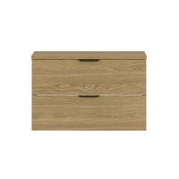 SKRINKA POD UMÝVADLO 80.6cm Astrid Drevo - hnedá, kompozitné drevo (80.6/52.2/46.5cm) - Petits-meubles