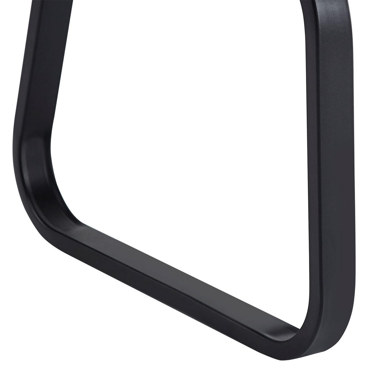 ESSZIMMERBANK VILAS - Schwarz, Textil/Metall (136/89/59cm) - IDIMEX